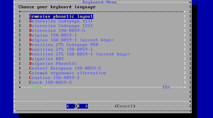 bsdinstall config keymap