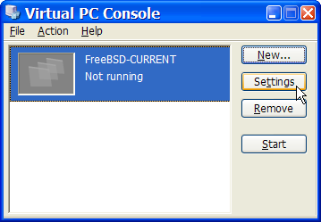 virtualpc freebsd7