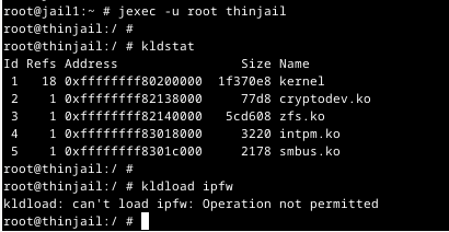 .Jail With Host Based Networking